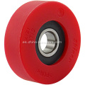 Rodillo de paso rojo de 80 mm 80*25*6304 para escaleras mecánicas Xizi OTIS